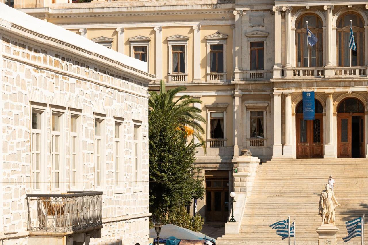 Syros Soul Luxury Suites Ermoupoli Dış mekan fotoğraf