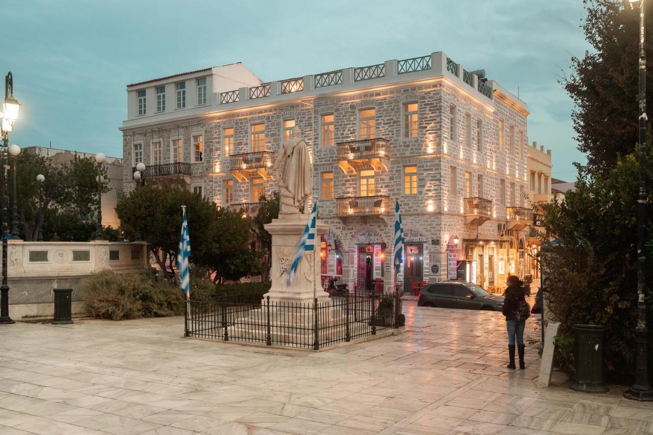 Syros Soul Luxury Suites Ermoupoli Dış mekan fotoğraf